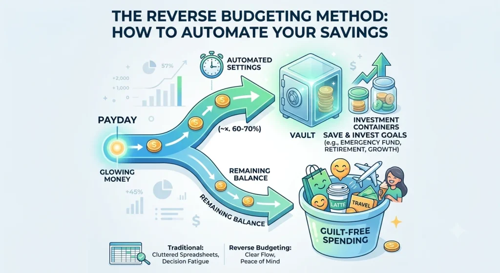 what is reverse budgeting strategy