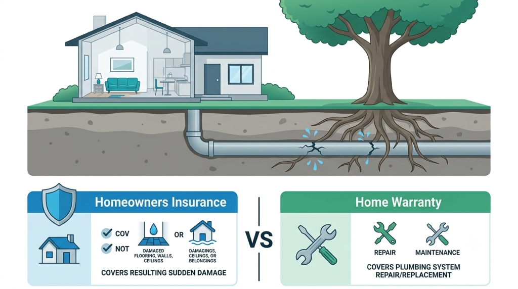 homeowners insurance vs home warranty