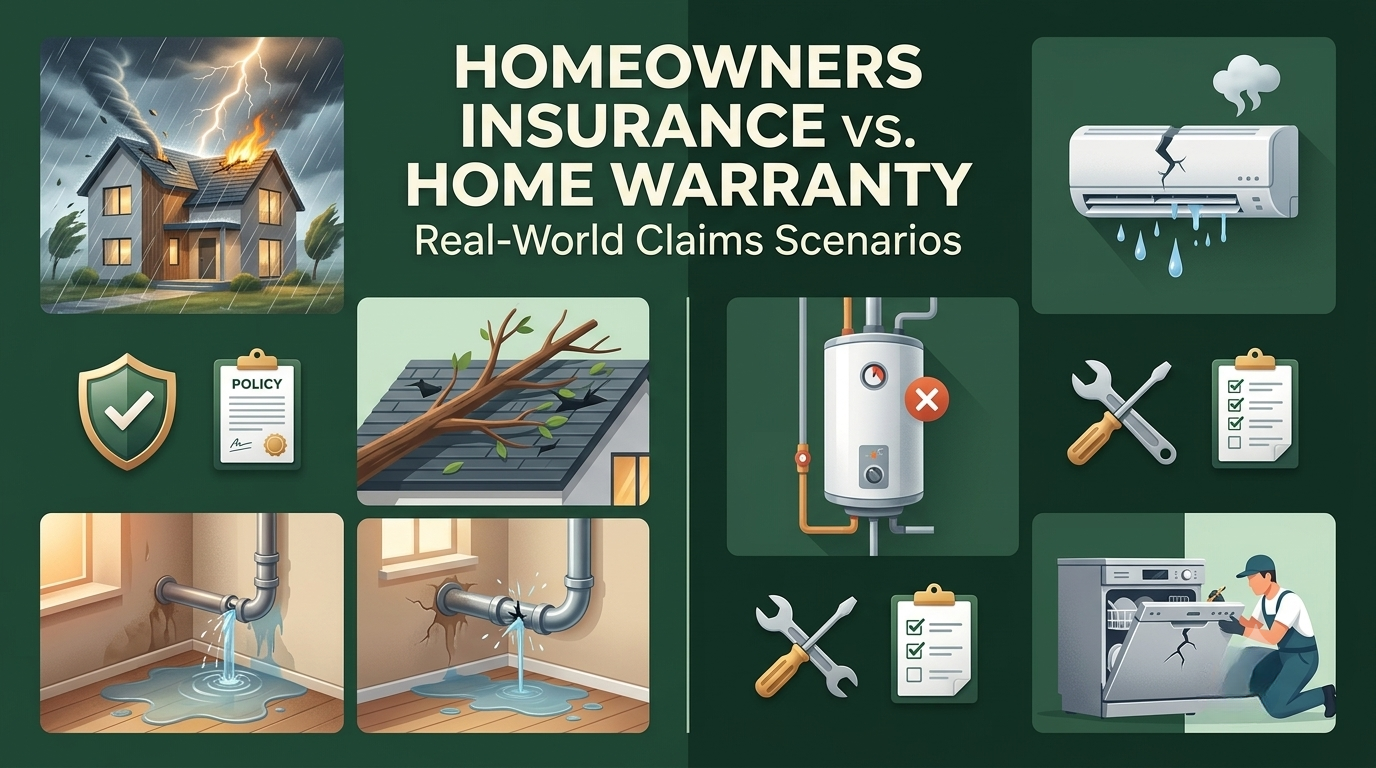 homeowners insurance vs home warranty